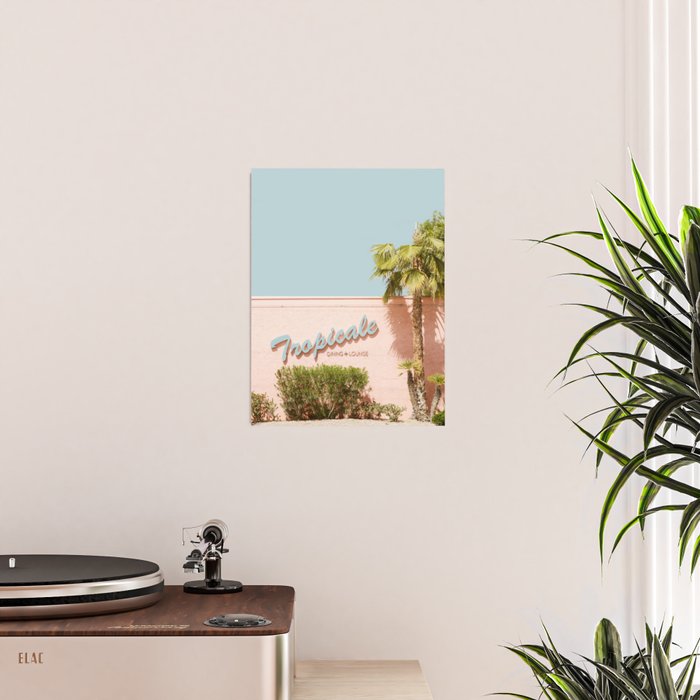 Tropicale Lounge - Retro Palm Springs Photography, Midcentury  Poster Gallery Image 2
