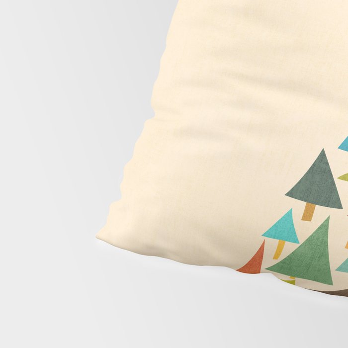 The house at the pine forest Pillow Sham Gallery Image 4