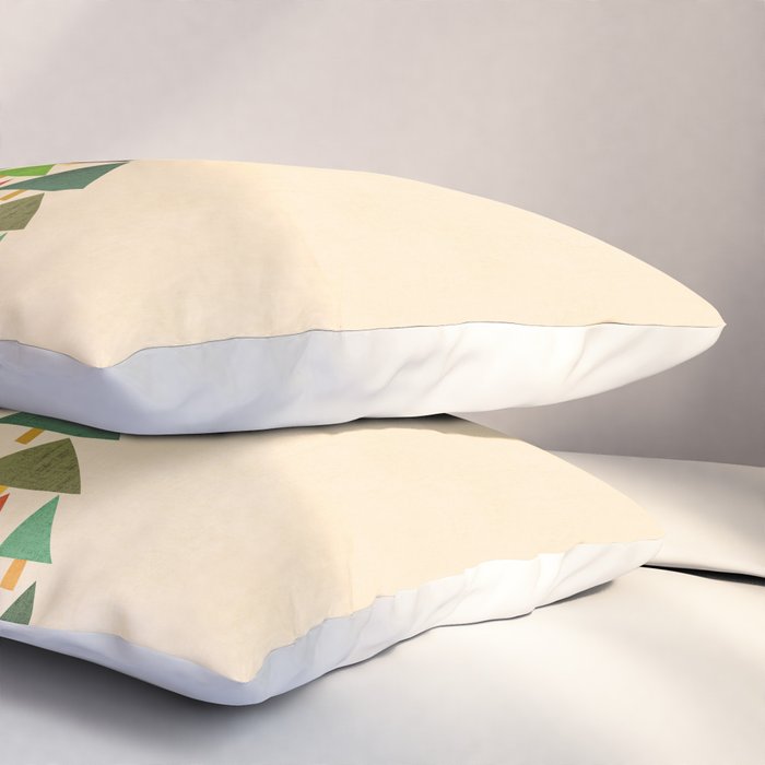 The house at the pine forest Pillow Sham Gallery Image 3