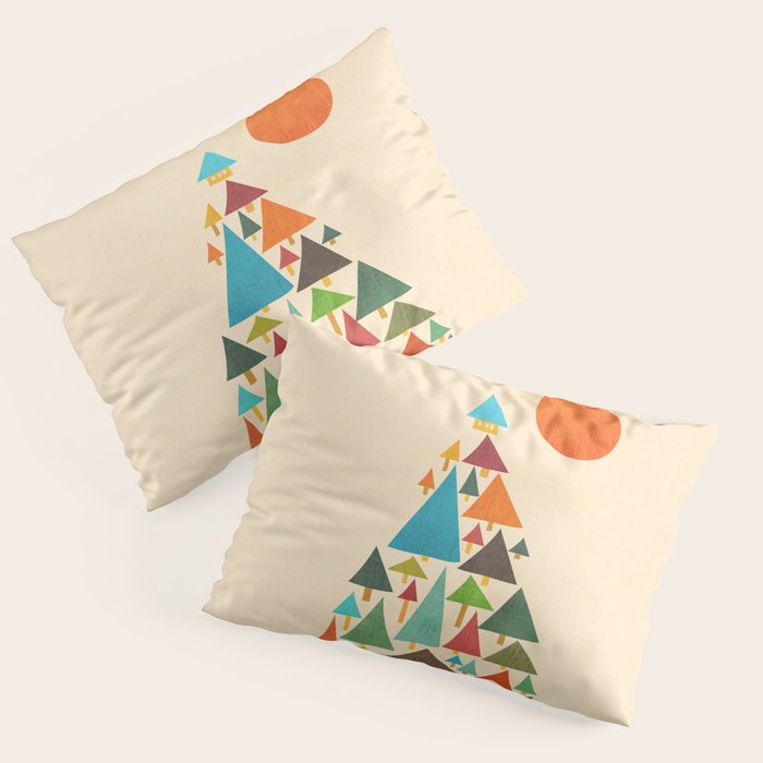 The house at the pine forest Pillow Sham Gallery Image 3