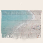 Beach Summer Seaside - Aerial Beach photography by Ingrid Beddoes Wall Hanging Gallery Image 1
