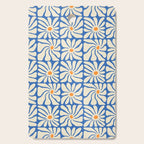 Vintage daisy flower art pattern Cutting Board Gallery Image 1