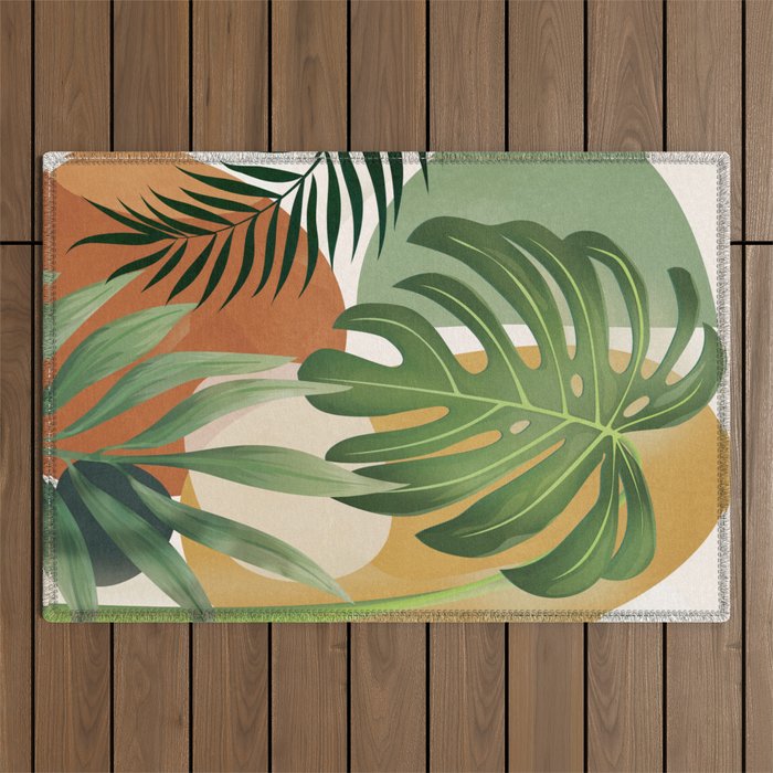 Tropic Moment 1 Outdoor Rug Gallery Image 1