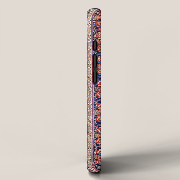 Afshar Persian Kerman  Antique Rug Print iPhone Case Gallery Image 2