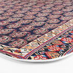 Afshar Persian Kerman  Antique Rug Print Bath Mat Gallery Image 3