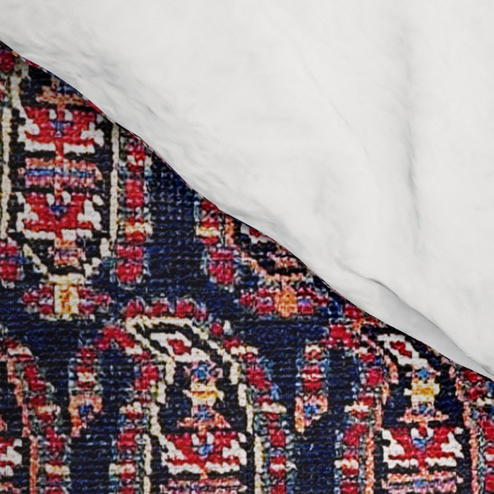 Afshar Persian Kerman  Antique Rug Print Comforter Gallery Image 4