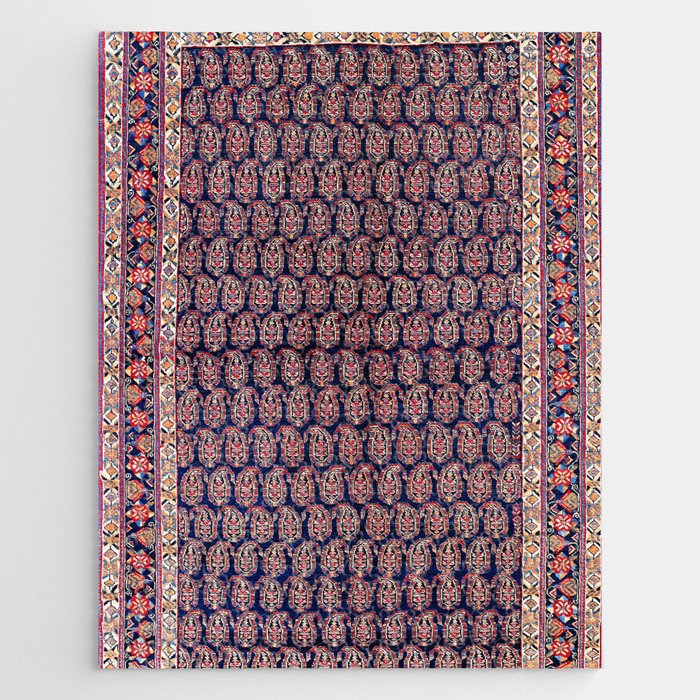 Afshar Persian Kerman  Antique Rug Print Jigsaw Puzzle Gallery Image 1