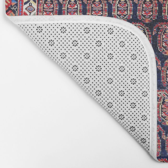 Afshar Persian Kerman  Antique Rug Print Bath Mat Gallery Image 2