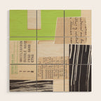 One Color Collection / Light Green Wood Wall Art Gallery Image 1