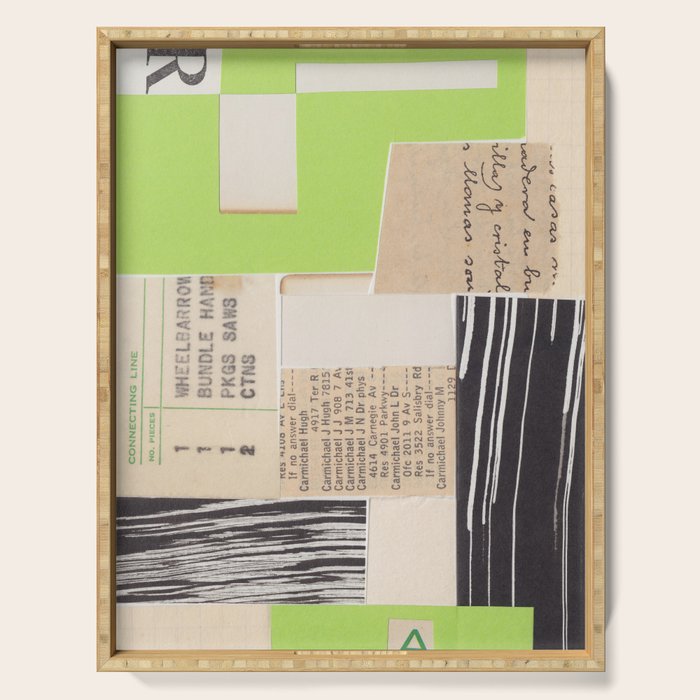 One Color Collection / Light Green Serving Tray Gallery Image 1