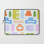 Hair Clips & Claws Laptop Sleeve Gallery Image 1