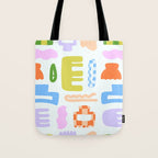 Hair Clips & Claws Tote Bag Gallery Image 1
