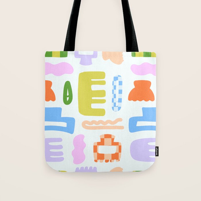 Hair Clips & Claws Tote Bag Gallery Image 1