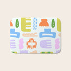 Hair Clips & Claws Bath Mat Gallery Image 1
