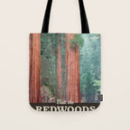 Visit the Redwoods National Park Tote Bag Gallery Image 1
