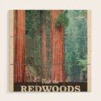 Visit the Redwoods National Park Wood Wall Art Gallery Image 1
