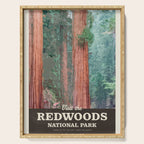 Visit the Redwoods National Park Serving Tray Gallery Image 1