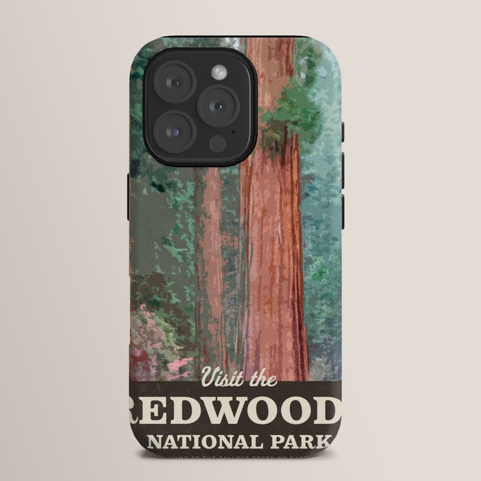 Visit the Redwoods National Park iPhone Case Gallery Image 15