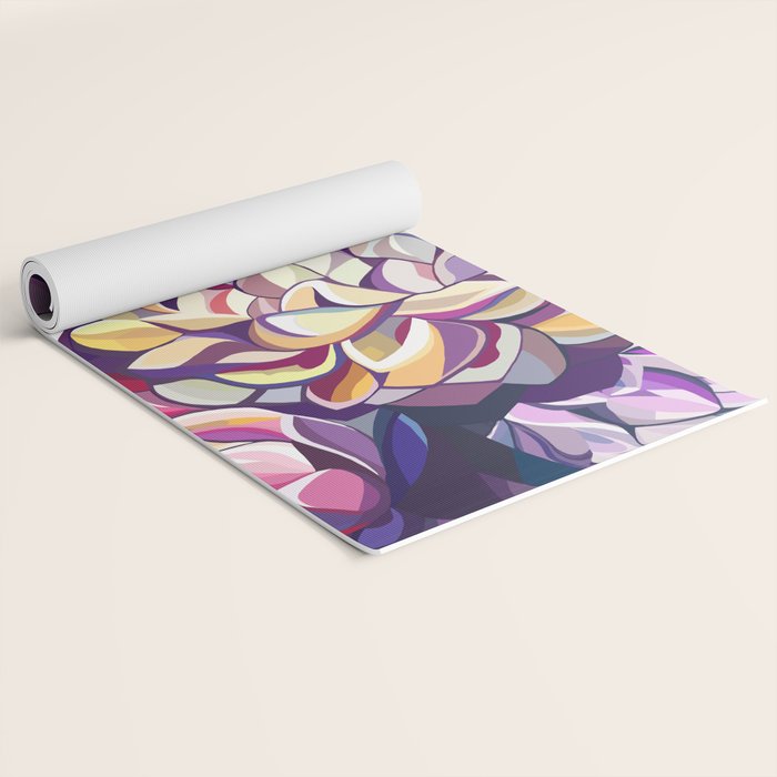 Peonies Yoga Mat Gallery Image 2