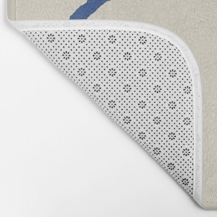 Line Art Study Shape Vase No.8 Bath Mat Gallery Image 2