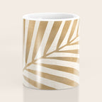 Gold Tropical Leaf Coffee Mug Gallery Image 4