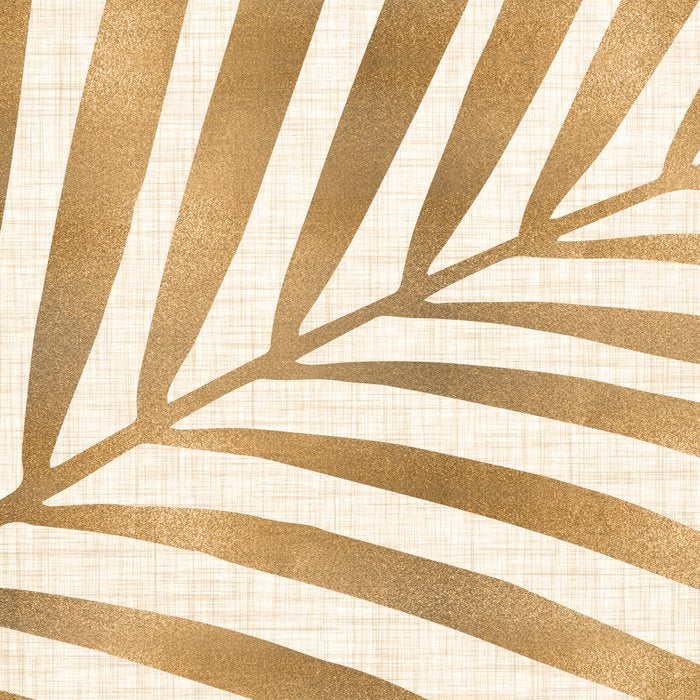 Gold Tropical Leaf Coffee Mug Gallery Image 2