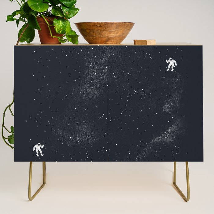Gravity - Dark Blue Credenza Gallery Image 1