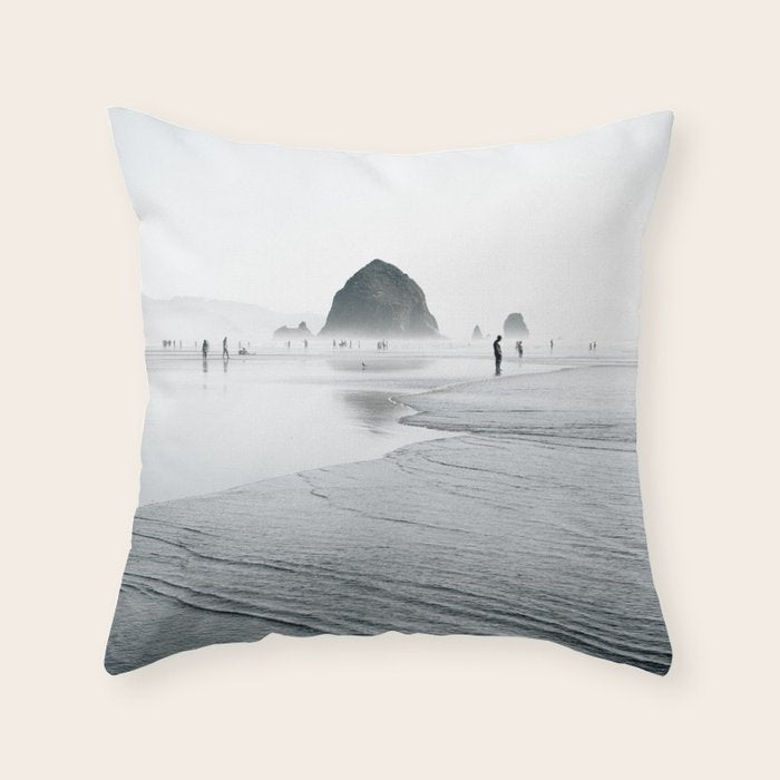 Cannon Beach Throw Pillow Gallery Image 6