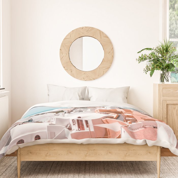 Santorini, Oia Duvet Cover Gallery Image 3
