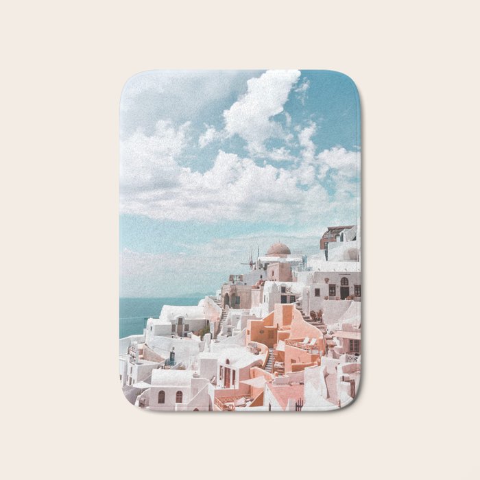 Santorini, Oia Bath Mat Gallery Image 1