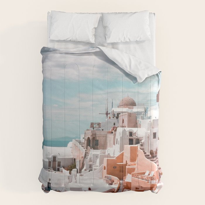 Santorini, Oia Comforter Gallery Image 6
