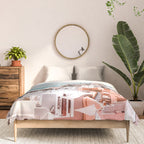 Santorini, Oia Comforter Gallery Image 3