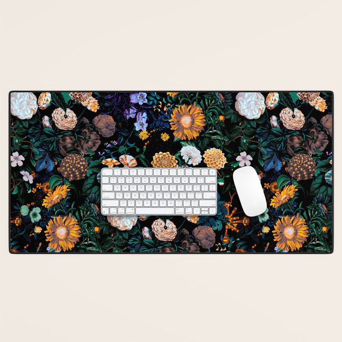 Multicolor Night Forest Desk Mat Gallery Image 1