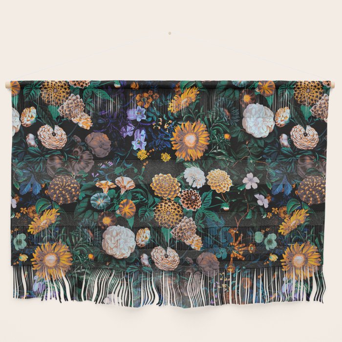 Multicolor Night Forest Wall Hanging Gallery Image 1