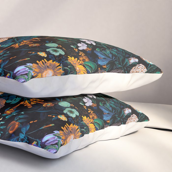 Multicolor Night Forest Pillow Sham Gallery Image 3