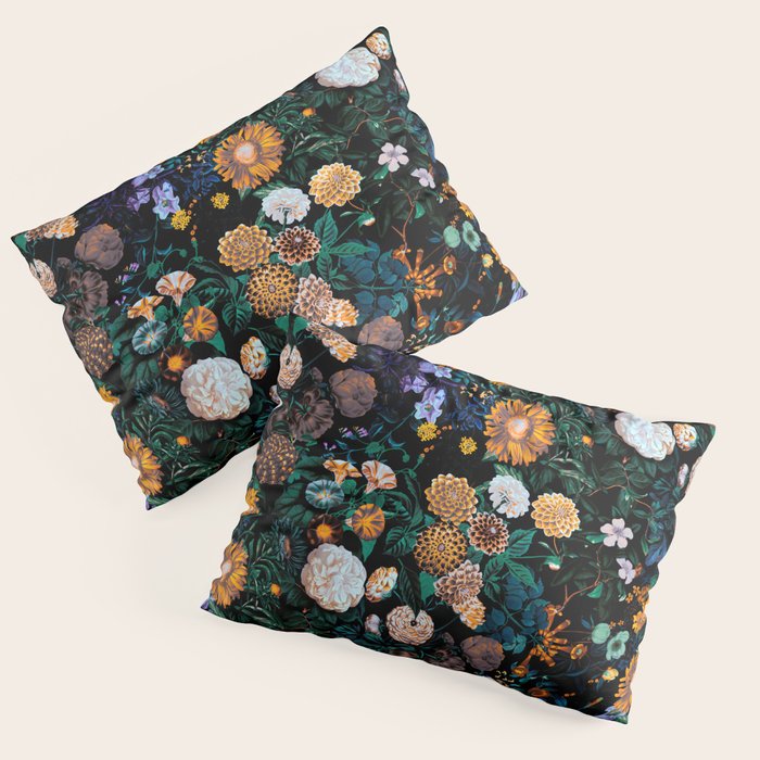 Multicolor Night Forest Pillow Sham Gallery Image 3