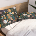 Multicolor Night Forest Pillow Sham Gallery Image 2