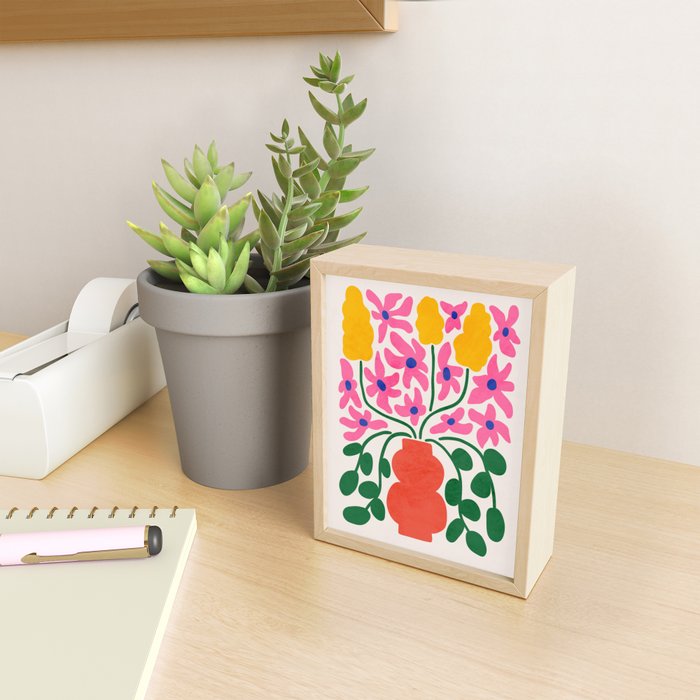 FOLIAGE 004: Lily & Orchid | Flower Market Mini Art Print Gallery Image 2
