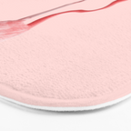 SNEAKER FLAMINGO Bath Mat Gallery Image 3