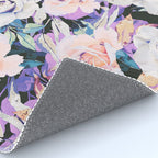 Modern Dark Vibrant Flowery D Rug Gallery Image 4
