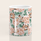 Red foxes in the rose bushes 24 Coffee Mug Gallery Image 4