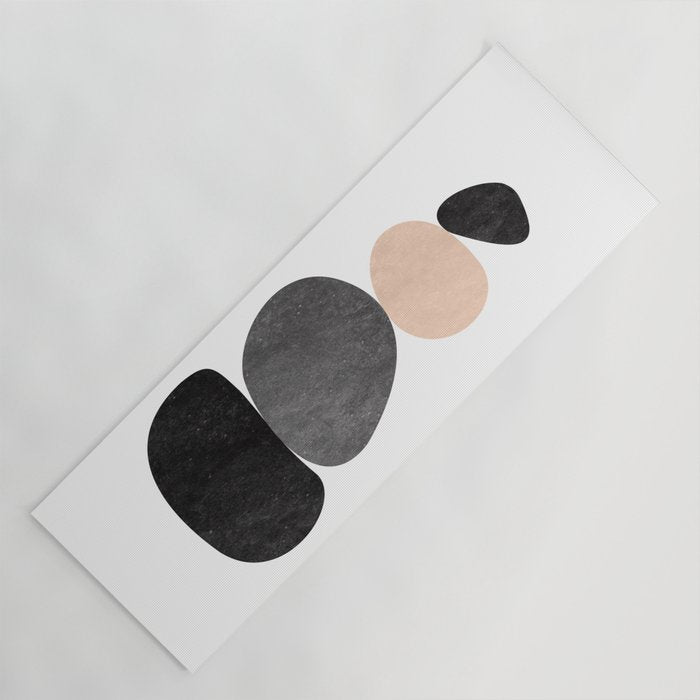 Peaceful, Zen, Balance, Geometric Art Yoga Mat Gallery Image 1