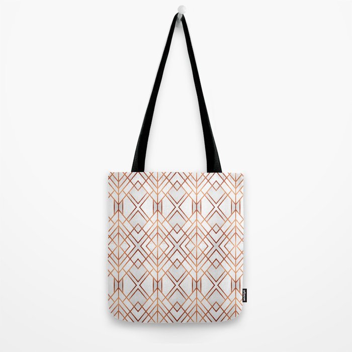 Copper Geo Tote Bag Gallery Image 2