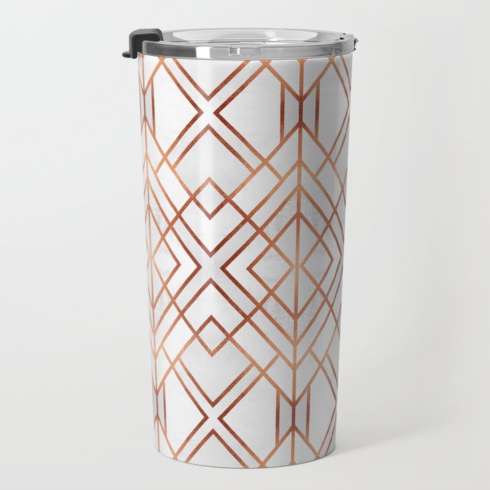Copper Geo Travel Mug Gallery Image 3