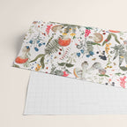 Watercolor Hand Drawn Mushroom Autumn Garden Wrapping Paper Gallery Image 2
