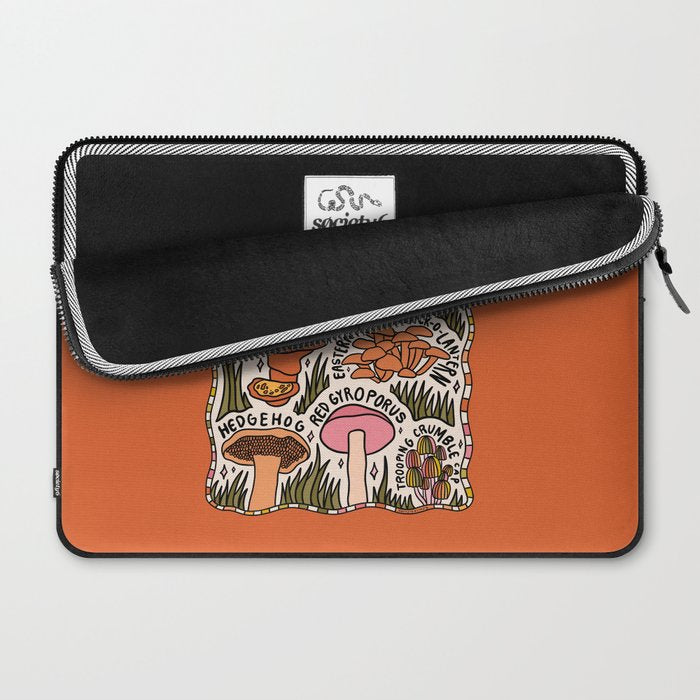 Mushrooms of Illinois Laptop Sleeve Gallery Image 2