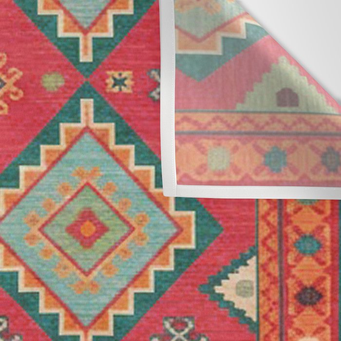 Moroccan Berber Kilim Pattern Wall Tapestry Gallery Image 3