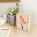 Orange Tulips Mini Art Print Gallery Image 2