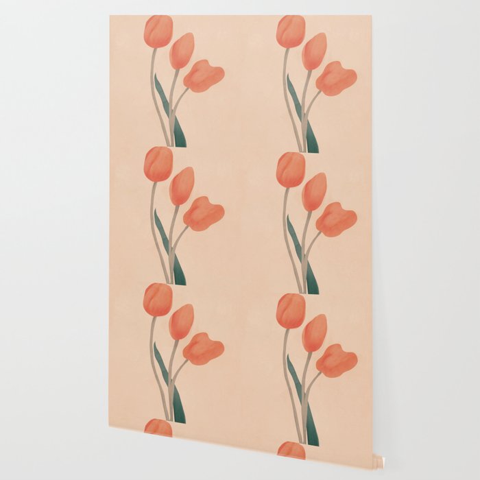 Orange Tulips Wallpaper Gallery Image 2
