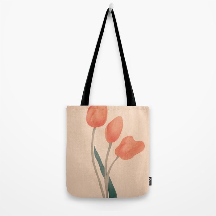 Orange Tulips Tote Bag Gallery Image 2